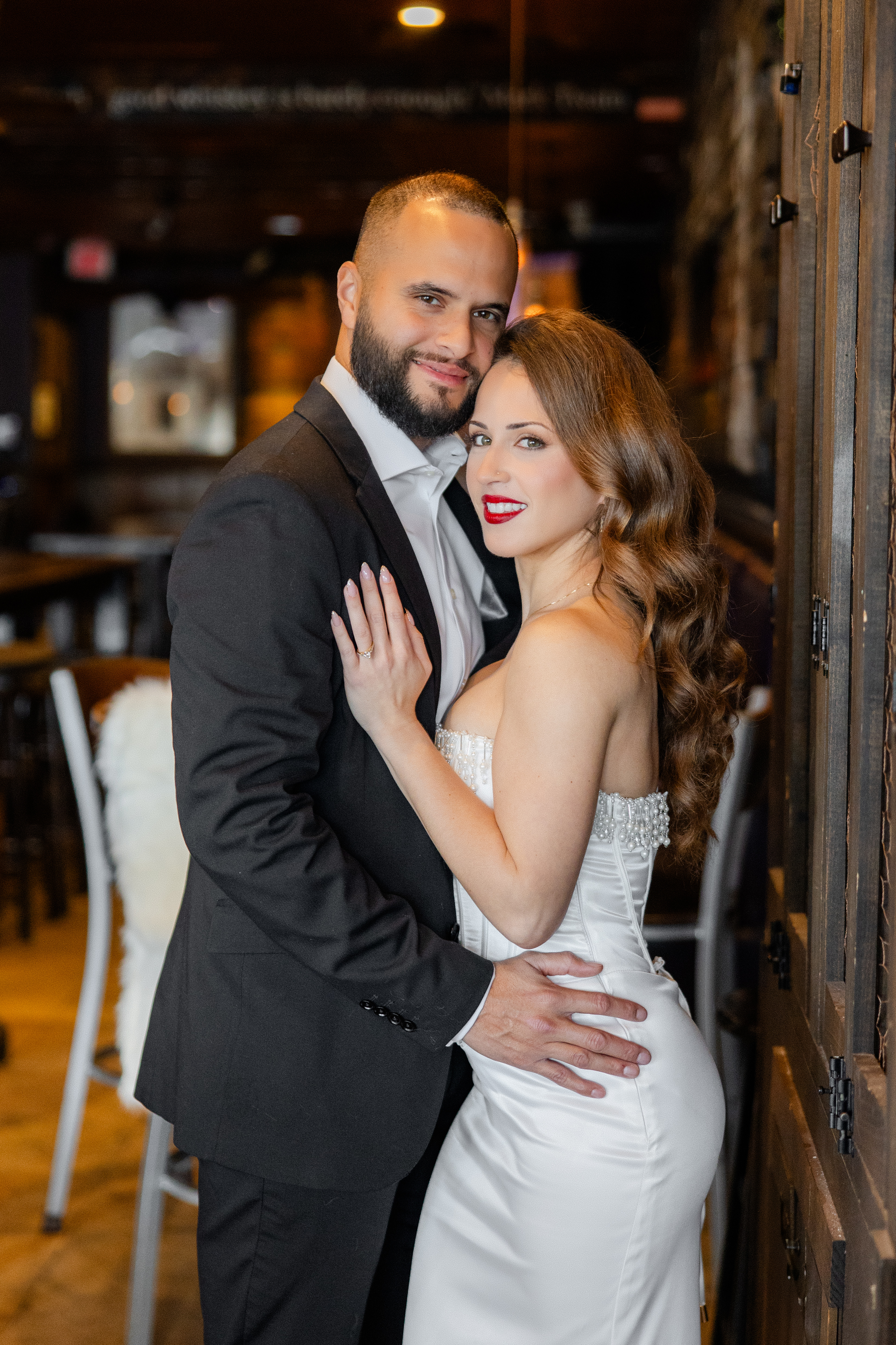 A photo of Emily and Danny